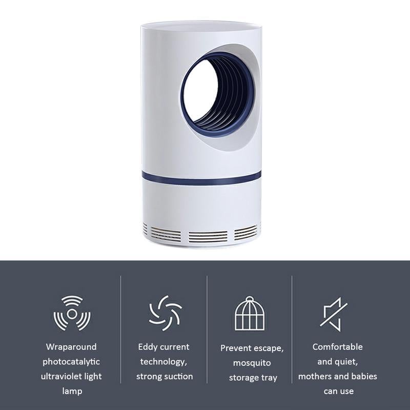 Silent LED Mosquito Killer Lamp for Indoor Use