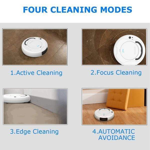 3-in-1 Robot Vacuum Cleaner for Smart Home Cleaning