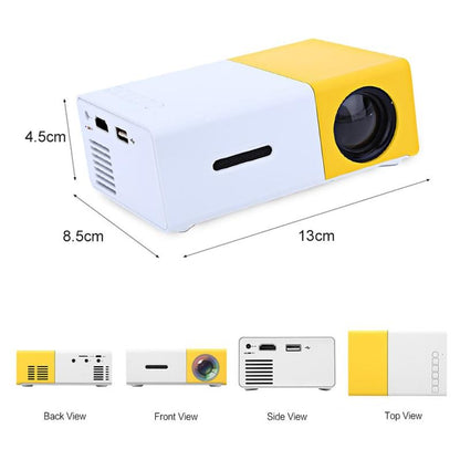 Mini 1080P LED Projector for Home Theater