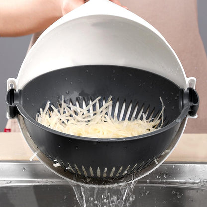 9-in-1 Drain Basket for Kitchen Washing and Storage