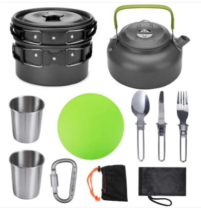 Outdoor Camping Cookware Set portable