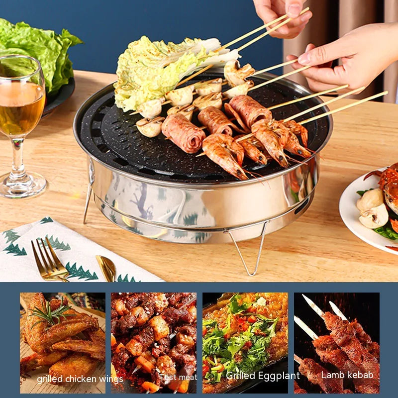 Outdoor Camping Portable Disposable Barbecue Stove