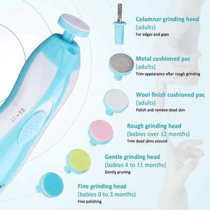 Electric Baby Nail Trimmer for Safe Infant Care
