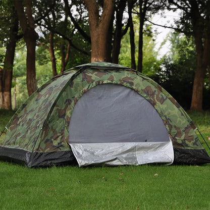 Camouflage Tent for Two - Outdoor Camping Tent
