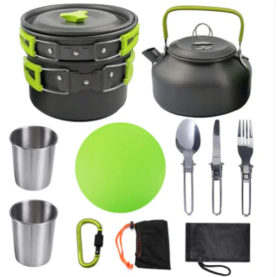 Outdoor Camping Cookware Set portable
