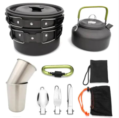 Outdoor Camping Cookware Set portable