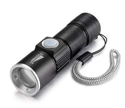LED Tactical Spotlight Flashlight for Outdoor Camping