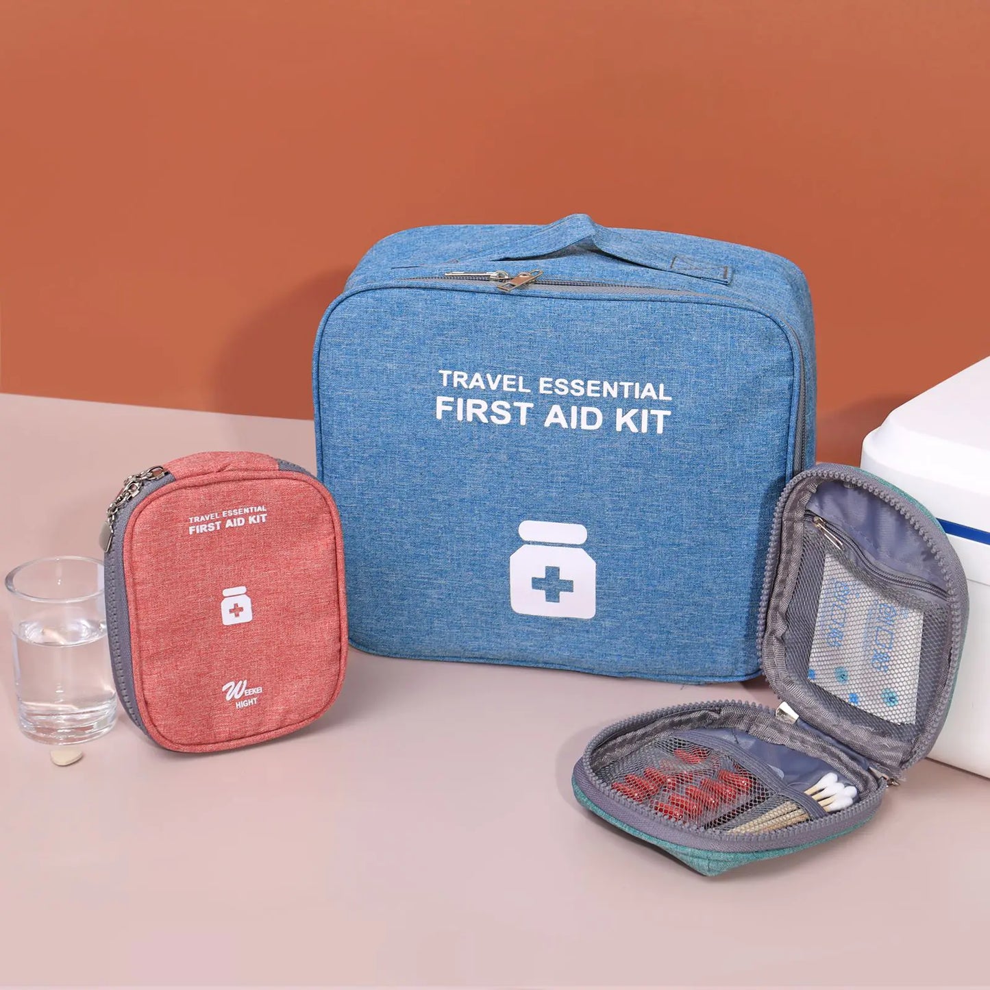 Large Capacity Outdoor Camping First Aid Kit