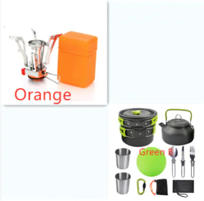 Outdoor Camping Cookware Set portable